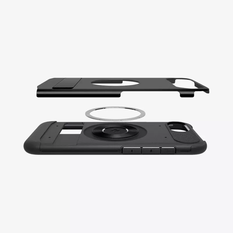 Hoesje Spigen Slim Armor iPhone 16e zwart