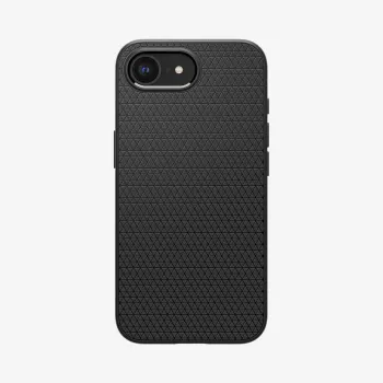 Hoesje Spigen Liquid Air iPhone 16e mat zwart