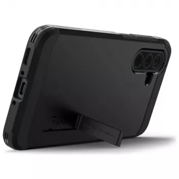 Beschermhoes Spigen Tough Armor voor Samsung Galaxy A36 5G – dual-layer, zwart