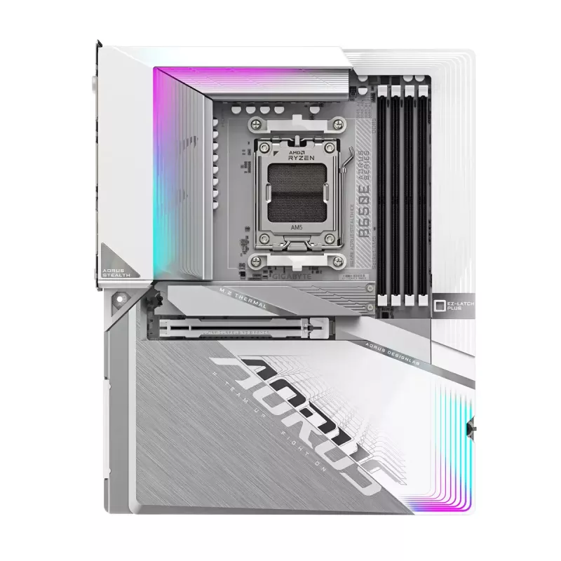 Moederbord GIGABYTE B650E AORUS STEALTH ICE, AMD B650E, Socket AM5, ATX