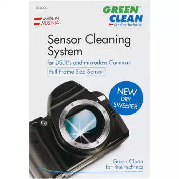 Sensor- en objectiefreinigingsset Green Clean SC-6000 — gereedschap voor camerasensor, objectieven en optische oppervlakken