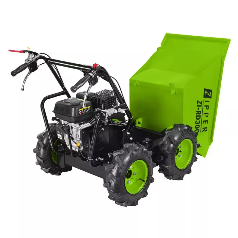 Gemotoriseerde kruiwagen Zipper ZI-RD300 4 wielen 4100 W