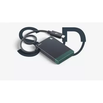 Kaartlezer Angelbird PKT SD – compacte, draagbare SD/microSD-lezer, model SDCRPKT