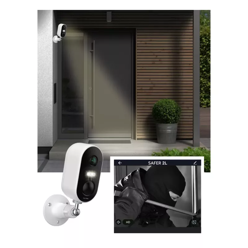 IP-beveiligingscamera Beafon Safer 2L Outdoor draadloos 3MP