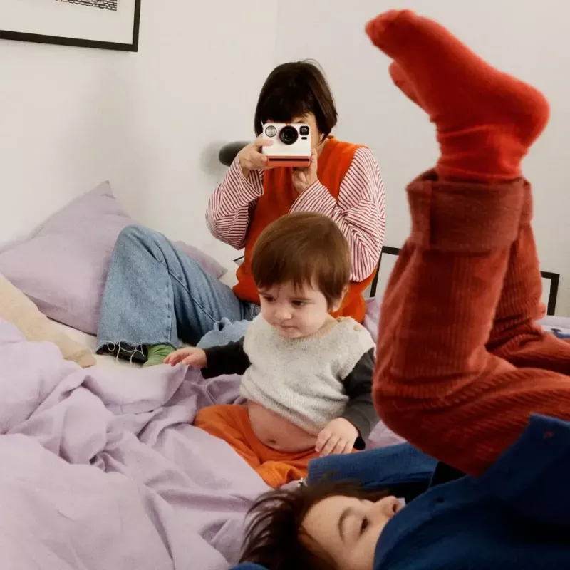 Polaroid Now instantcamera Generation 3 paars autofocus 0,4–1,3 m