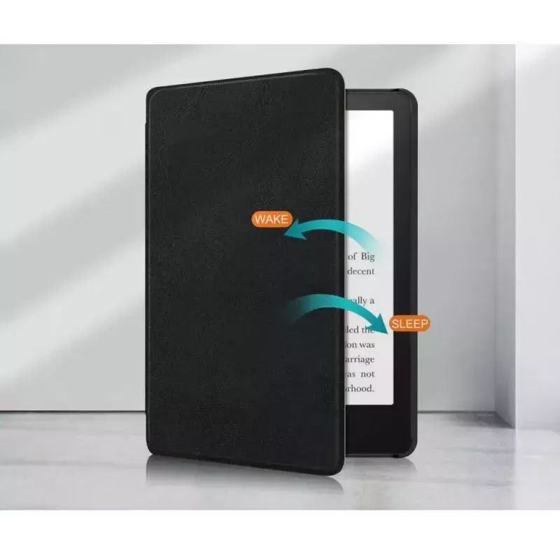 Beschermhoes Smart Case Tech-Protect voor Kindle Paperwhite V 5 Signature Edition — zwart