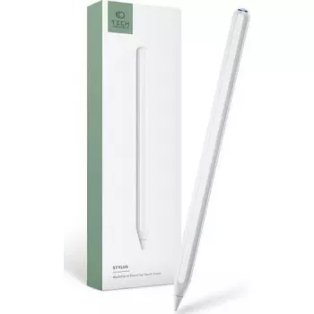 Styluspen Tech-Protect Digital Stylus Pen 2 voor iPad — wit