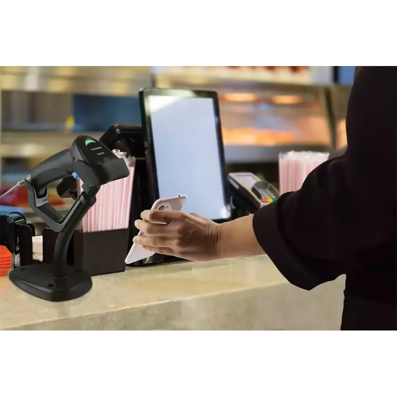 Handheld barcodescanner Datalogic QD2220-BK 1D LED bedraad zwart
