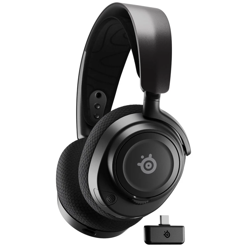Steelseries Arctis Nova 7 headset draadloos hoofdband gaming USB Type-C Bluetooth zwart