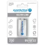 Oplaadbare batterijen everActive Ni-MH 6F22 9V 250 mAh Silver Line