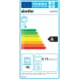 Simfer | fornuis | 4403SERBB | kookplaattype gas | oventype elektrisch | wit | breedte 50 cm | elektronische ontsteking | diepte 55 cm | 48 L