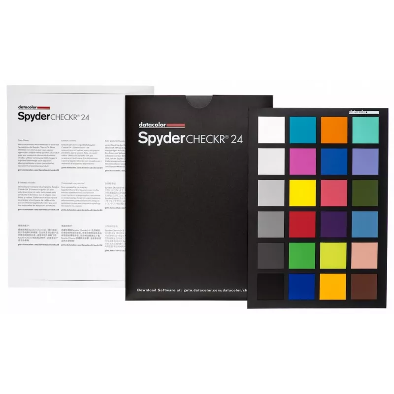 Datacolor SpyderCheckr 24 – universele kleurenkaart MINI 24 velden