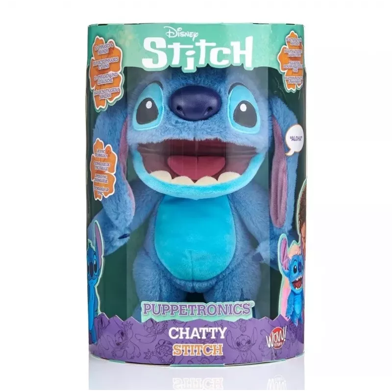 Interactieve mascotte Wow! Stuff Disney Real FX Chatty Stitch pop (DIS-1025-01)