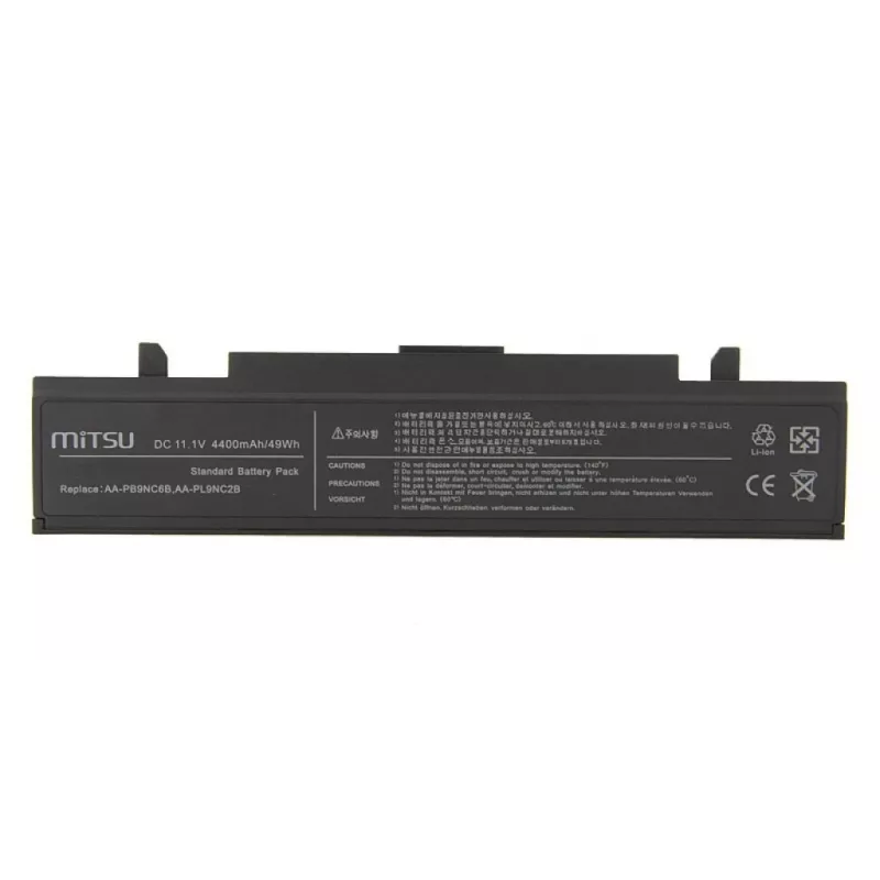 Accu voor Samsung R460, R519 4400 mAh (49 Wh) 10,8 - 11,1 Volt