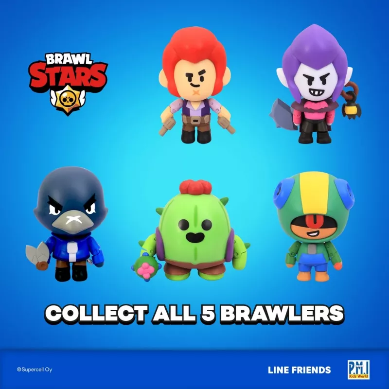 BRAWL STARS S1 Actiefiguren 11cm - COLT