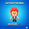 BRAWL STARS S1 Actiefiguren 11cm - COLT