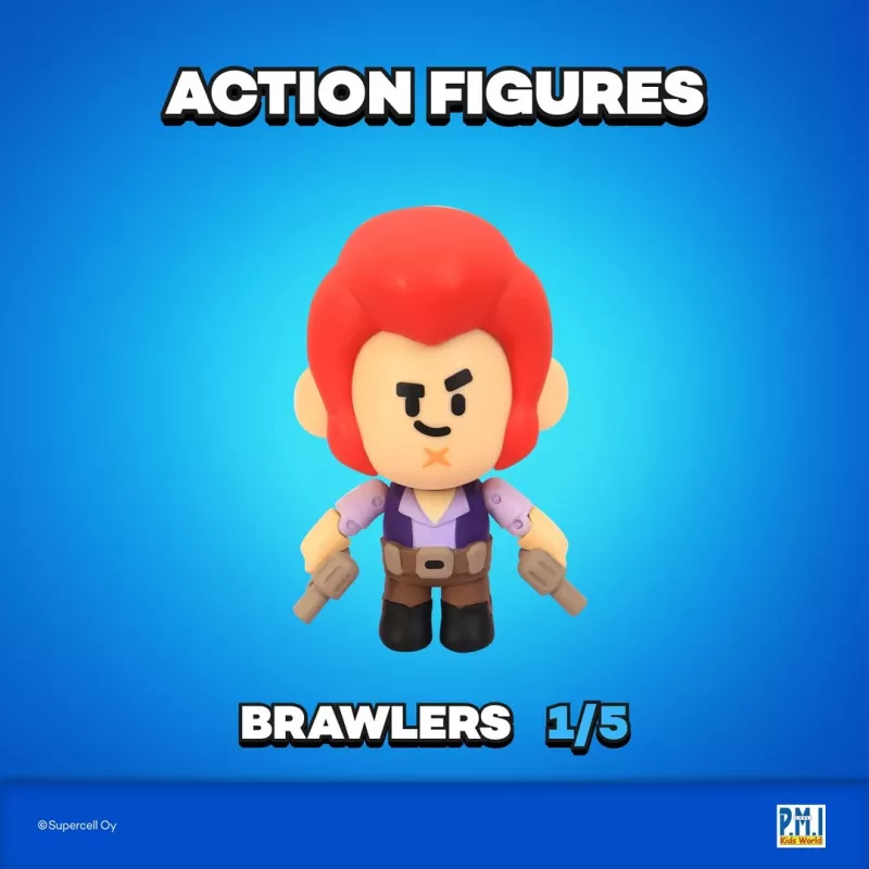 BRAWL STARS S1 Actiefiguren 11cm - COLT