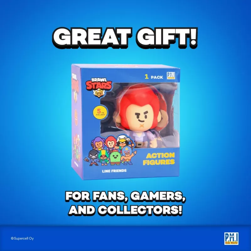 BRAWL STARS S1 Actiefiguren 11cm - COLT