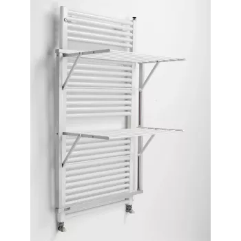 ARREDAMENTI KLAUS wasrek voor radiatoren - 89 x 68 cm, wit