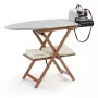 ARREDAMENTI ASTIR strijkplank – 135 x 45 cm, bruin