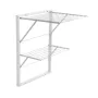 ARREDAMENTI KEVIN wandgemonteerd wasrek – 64 x 67 cm, wit
