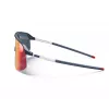 Zonnebril Density - matblauw / wit / rood | Spectron 3 Ml Red