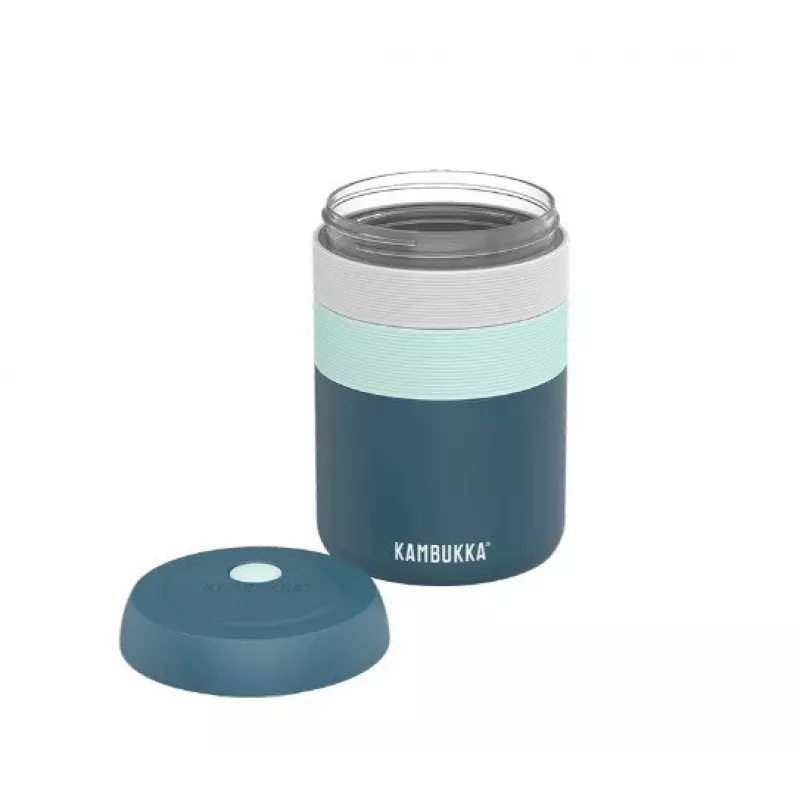 Kambukka Bora thermo-lunchbox 600 ml - blauw