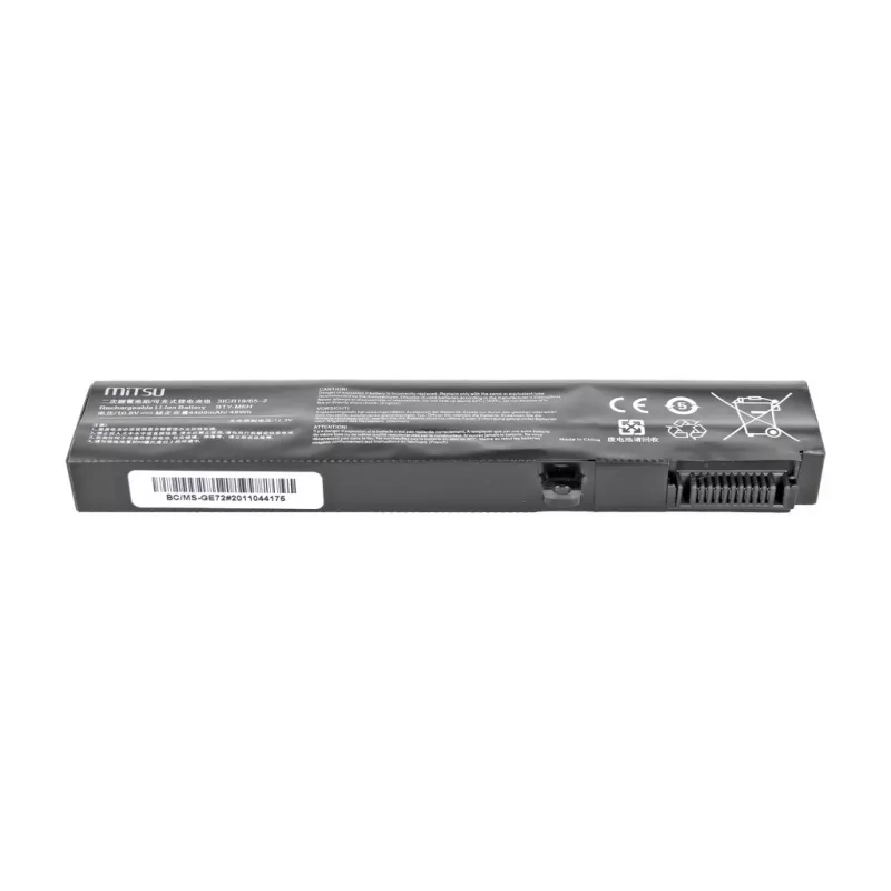Mitsu voor MSI GE72/GL72 4400mAh (48Wh) 10,8-11,1