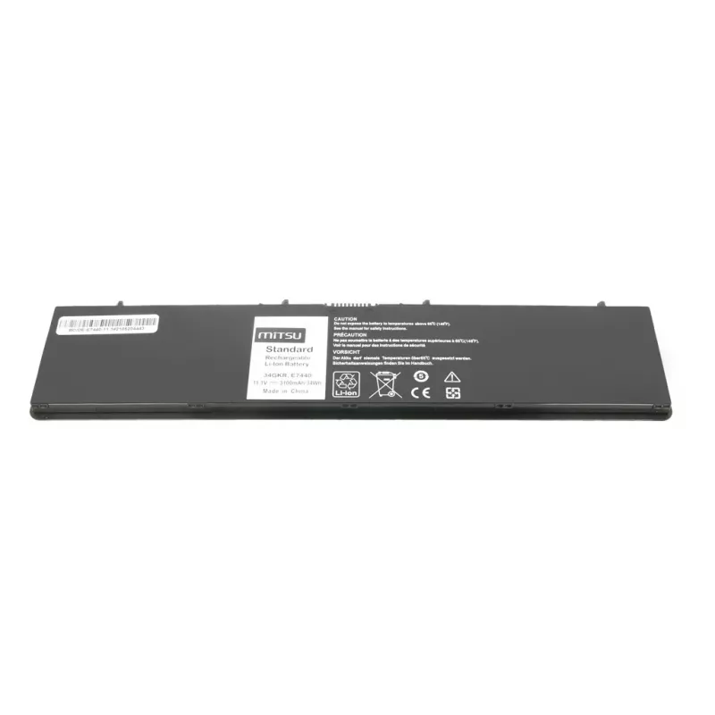 Mitsu voor Dell E7440 3100mAh (34Wh) 11,1-10,8V