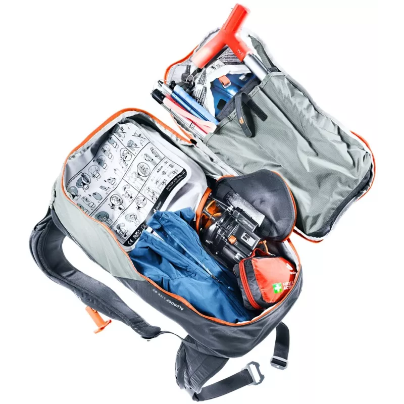 Deuter Alproof Lite 22 tin/zwart – lawinerugzak