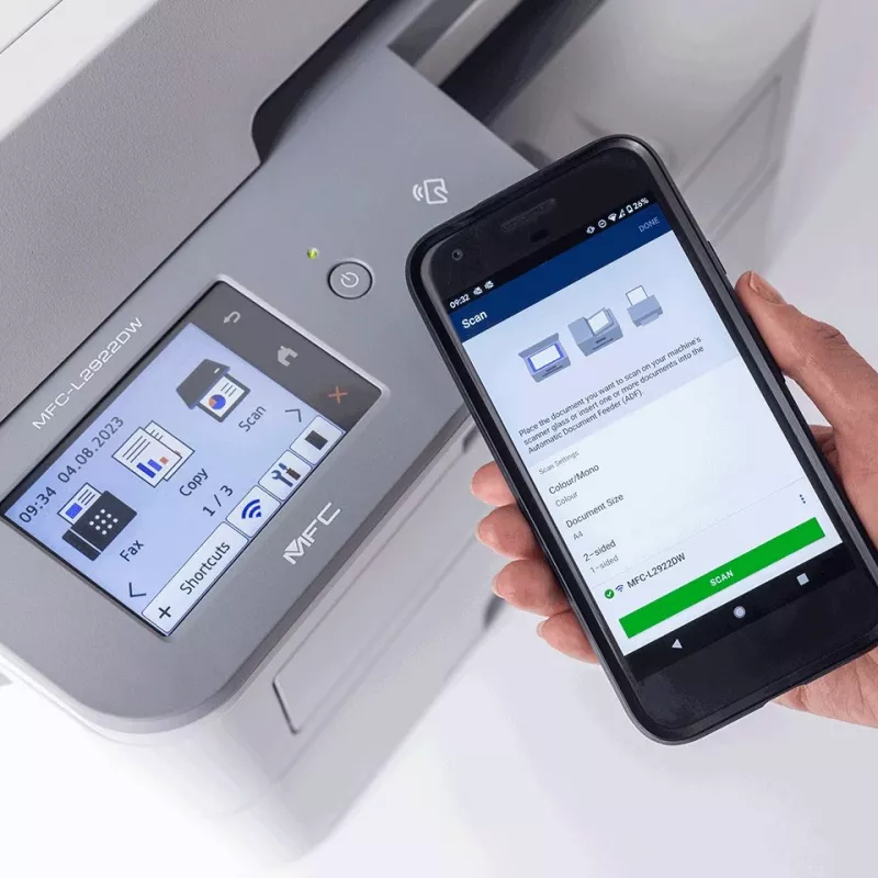 Brother MFC-L2922DW multifunctionele printer laser A4 1200 x 1200 DPI 34 ppm WLAN