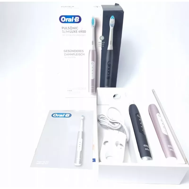 Oral-B Pulsonic SlimLuxe 4900 elektrische tandenborstel dubbelpack