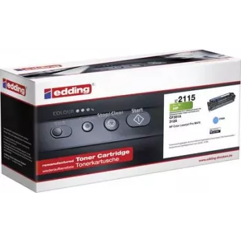 edding EDD-2115 cyaan toner compatibel met HP 312A CF381A