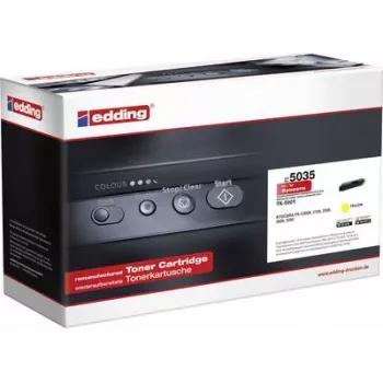 EDDING toner 18-5035 zoals Kyocera TK-590Y 5.000 pagina's geel - tonereenheid