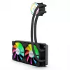 INCA ISS-02XN CPU LIQUID Cooler 2 x 120 mm PWM-ventilator