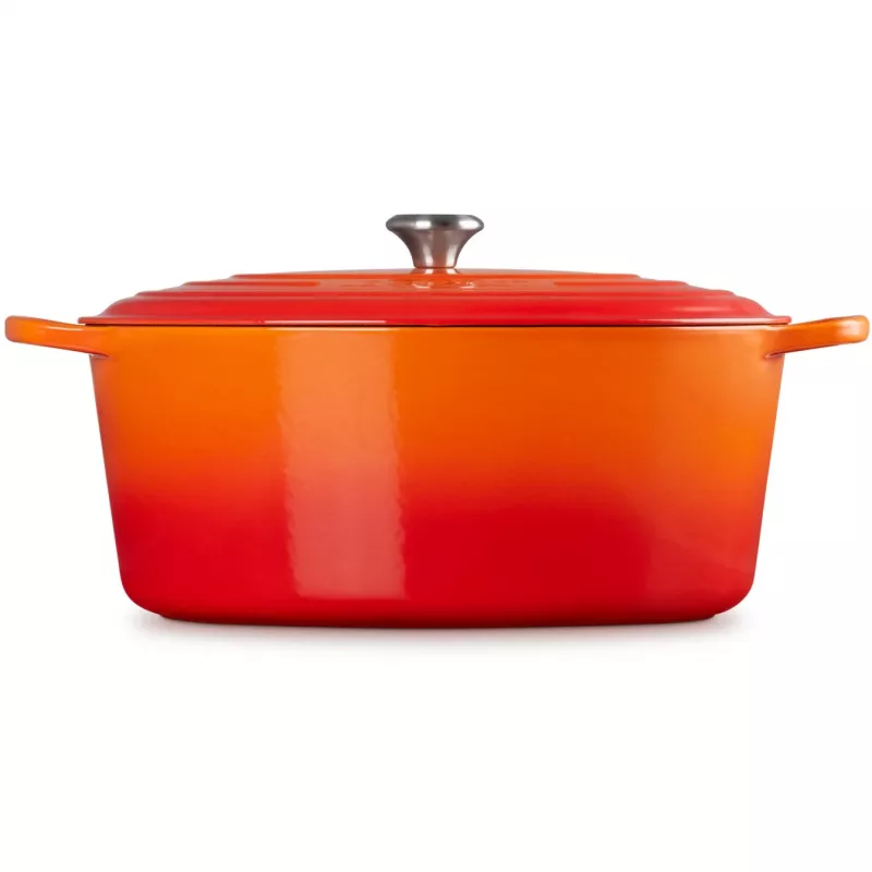 Le Creuset Signature braadslee ovaal 40cm oven rood (21178400902430)