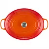 Le Creuset Signature braadslee ovaal 40cm oven rood (21178400902430)