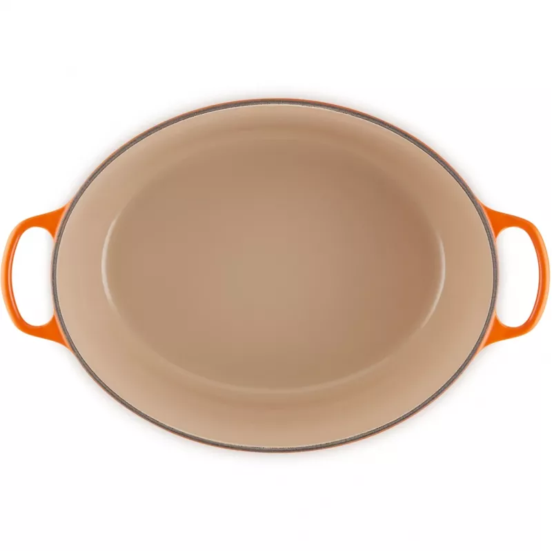 Le Creuset Signature braadslee ovaal 40cm oven rood (21178400902430)