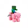 Minecraft S2 3D opwind-speelgoed – Baby-Zombie & varken