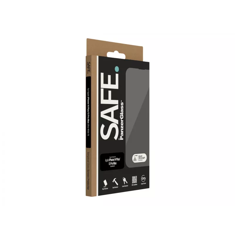 SAFE by PanzerGlass displayschermfolie Apple iPhone 14 Plus | 13 Pro Max | Ultra-Wide Fit | PanzerGlass