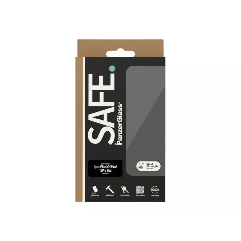 SAFE by PanzerGlass displayschermfolie Apple iPhone 14 Plus | 13 Pro Max | Ultra-Wide Fit | PanzerGlass
