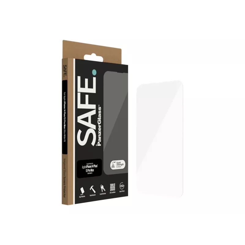 SAFE by PanzerGlass displayschermfolie Apple iPhone 14 Plus | 13 Pro Max | Ultra-Wide Fit | PanzerGlass