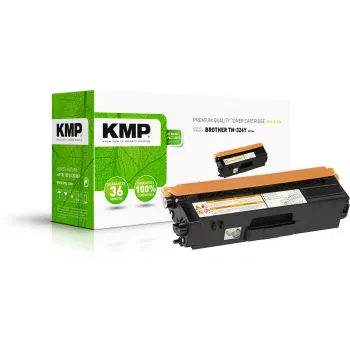 KMP B-T64 - met hoge capaciteit - geel - compatibel - tonerpatroon (alternatief voor: Brother TN326Y) - voor Brother DCP-L8400, DCP-L8450, HL-L8250, HL-L