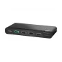 Belkin Universal Secure KVM-switch F1DN104KVM-UNN4, 4 poorten, enkel scherm, DP/HDMI naar DP/HDMI, 2e generatie, zonder CAC, PP4.0