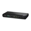Belkin Universal Secure KVM-switch F1DN104KVM-UNN4, 4 poorten, enkel scherm, DP/HDMI naar DP/HDMI, 2e generatie, zonder CAC, PP4.0