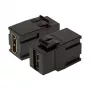 EFB-Elektronik Keystone inbouwadapter HDMI A - A, zwart