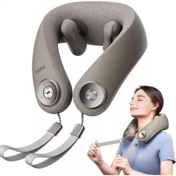 RENPHO R-L001 grijs draagbare elektrische nekmasseur