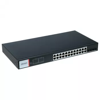 Hikvision DS-3T1528HP-SI-24P4F industriële switch PoE - switch (DS-3T1528HP-SI-24P4F/No Power)