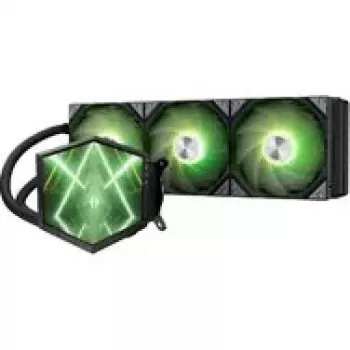TRYX STAGE ARGB 360 AiO-vloeistofkoeling, dual-IPS-display – 360 mm, zwart (L-S360A-DM3M-G0K)