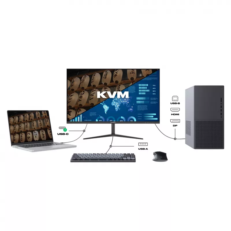 JAPANNEXT JN-IPS27WQHDR-C65W 16:9 HDMI/DP WQHD - flatscreen (TFT/LCD)